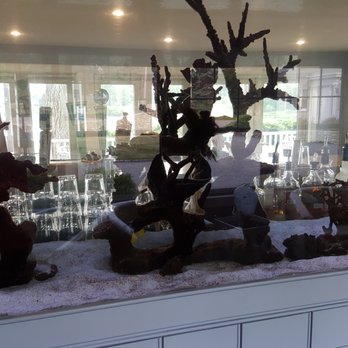 Stripers Waterside Restaurant - fish tank - Seafood Near Me - Kennebunkport, Maine