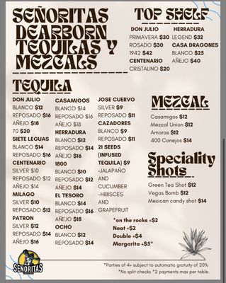 Menu photo 3 Senoritas Dearborn Chicago, IL