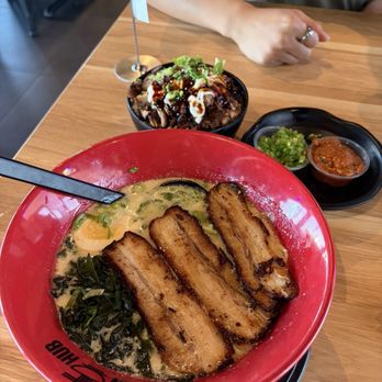 Ramen Hub & Sushi - Orange - Tonkotsu Ramen and Chasu Bowl - Ramen Near Me - Orange, California Ramen Hub & Sushi - Orange - Tonkotsu Ramen and Chasu Bowl - Ramen Near Me - Orange, California