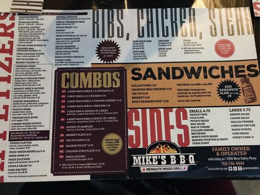 Menu photo 3 Mike's BBQ Escondido, CA