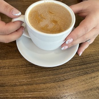 Brothers Cafe - Mocha with oat milk latte - Comfort Food Near Me - Santa Rosa, California