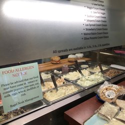 Bagel Nosh & Deli - Cream cheese overload