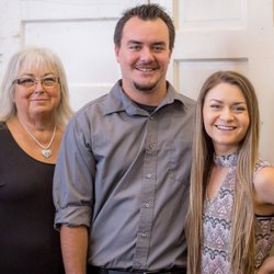 LeFebvre's Boutique - Family owned & operated! Left to right: Connie LeFebvre (owner), grandson Vance, & granddaughter Bree (Manager)