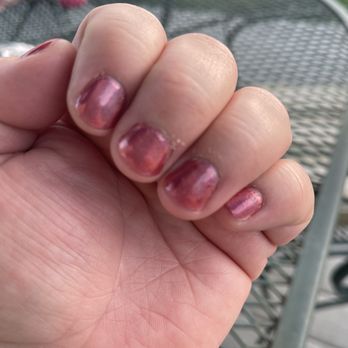 Inspired Nail Spa - Cuticle work sloppy, sediment in gel Polish - Nail Salons Near Me - Coeur d'Alene, Idaho Inspired Nail Spa - Cuticle work sloppy, sediment in gel Polish - Nail Salons Near Me - Coeur d'Alene, Idaho