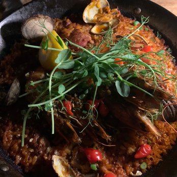 Meridia - Seafood paella with generous seafood - Mediterranean Near Me - Kohala Coast, Hawaii Meridia - Seafood paella with generous seafood - Mediterranean Near Me - Kohala Coast, Hawaii