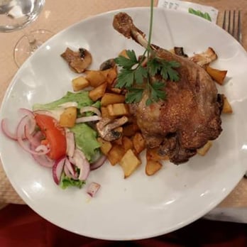 Paris Nord Café - Duck Leg Confit. The meat just fell off of the bone. So delicious! - Cafes Near Me - Paris, 75 Paris Nord Café - Duck Leg Confit. The meat just fell off of the bone. So delicious! - Cafes Near Me - Paris, 75