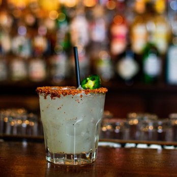 Cedar Door Patio Bar & Grill - SKINNY JALAPEÑO MARGARITA - American Near Me - Austin, Texas Cedar Door Patio Bar & Grill - SKINNY JALAPEÑO MARGARITA - American Near Me - Austin, Texas