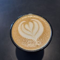 Amazing Fig leaf latte!!!