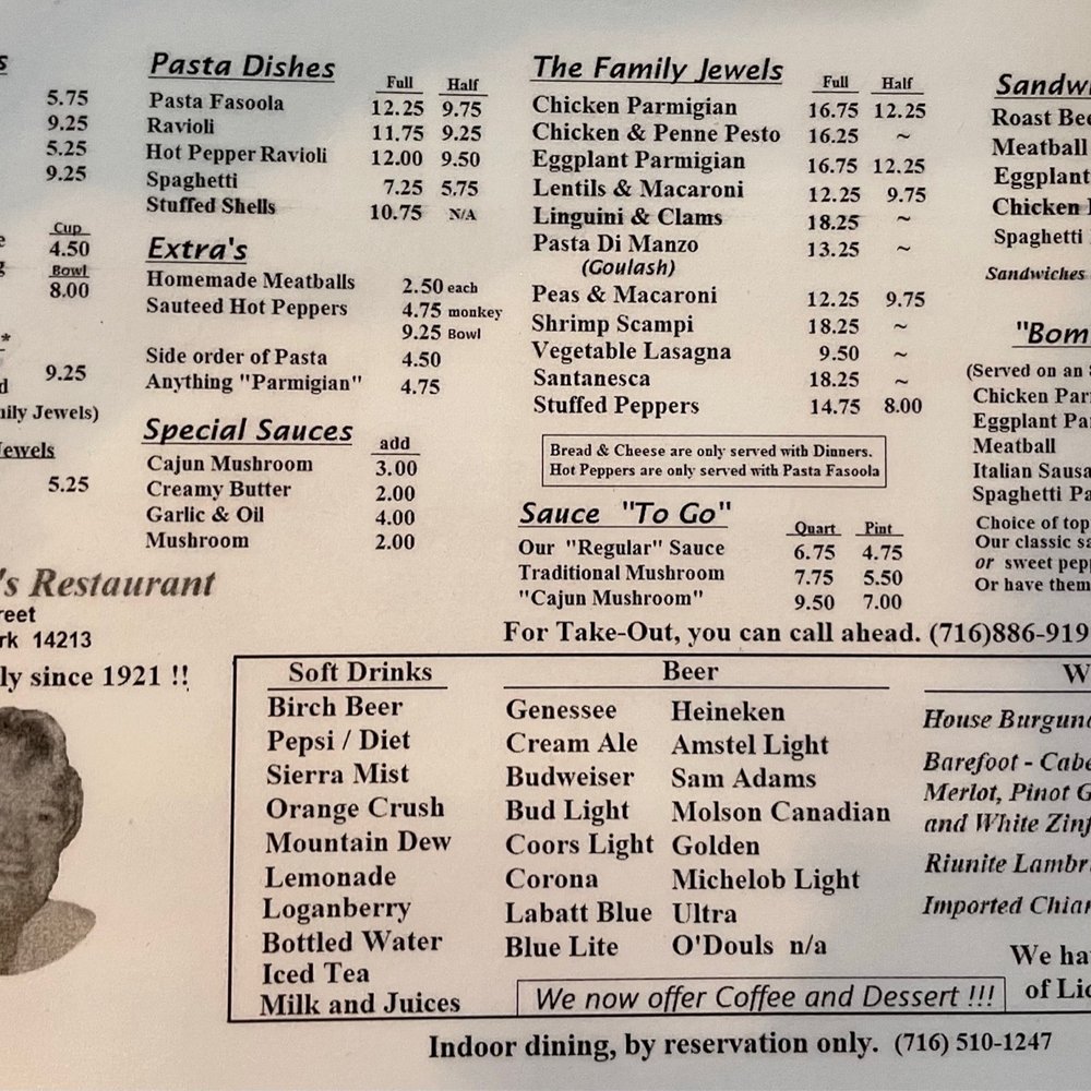 Santasiero's Restaurant - Menu ! - Italian Near Me - Buffalo, New York Santasiero's Restaurant - Menu ! - Italian Near Me - Buffalo, New York