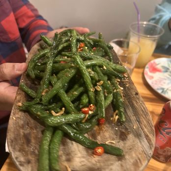 Kamayan Atl - Wok fried green beans - Filipino Near Me - Doraville, Georgia