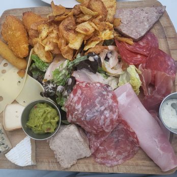 La Tour Maubourg - Charcuterie and cheeses board was substantial. - French Near Me - Paris, 75 La Tour Maubourg - Charcuterie and cheeses board was substantial. - French Near Me - Paris, 75