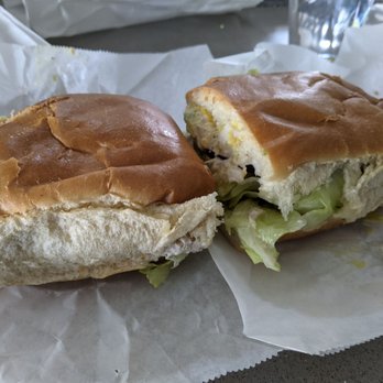Dey's Donuts & Croissant - #12 tuna on french roll. It has tuna, lettuce, tomato, onions, and avocado! - Donuts Near Me - Garden Grove, California