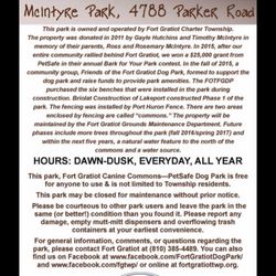 Fort Gratiot Canine Commons-Petsafe Dog Park