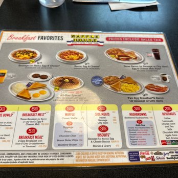 Waffle House - breakfast menu - Diners Near Me - Platte City, Missouri Waffle House - breakfast menu - Diners Near Me - Platte City, Missouri