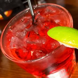 Salut, cranberry and vodka. Salut, cranberry and vodka.