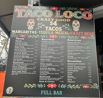 Menu photo 4 Taco Loco San Diego, CA Menu photo 4 Taco Loco San Diego, CA