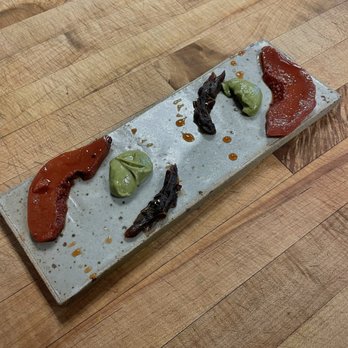 The Cultured Pickle Shop - Dessert - poached quince, dried persimmon, and matcha pudding!!! - Specialty Food Near Me - Berkeley, California The Cultured Pickle Shop - Dessert - poached quince, dried persimmon, and matcha pudding!!! - Specialty Food Near Me - Berkeley, California