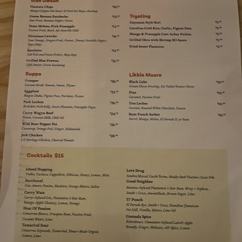 Canje - Menu - Caribbean Near Me - Austin, Texas