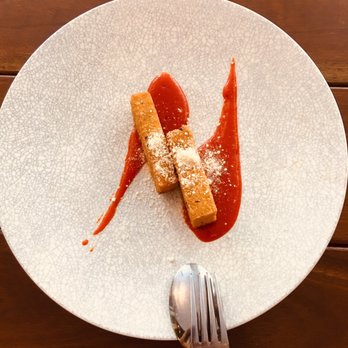 albis taverna - Polenta with capsicum purée - Italian Near Me - Cronulla, NSW albis taverna - Polenta with capsicum purée - Italian Near Me - Cronulla, NSW