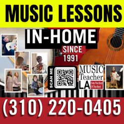 Music Teacher LA - Expert In-home Music Lessons