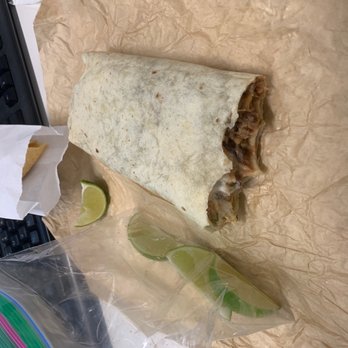 Los Huicholes - A carne Assad burrito with sour cream - Mexican Near Me - Las Vegas, Nevada