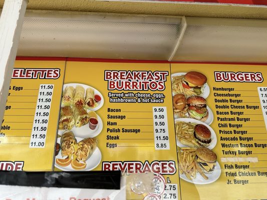 Menu photo 2 LBJ'S Burgers Redondo Beach, CA