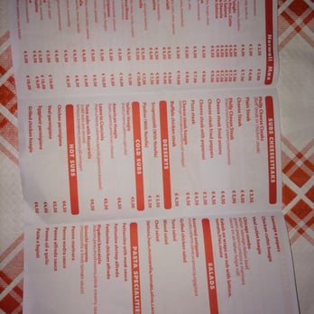 La Cianciola - Menu page 2 - Pizza Near Me - Quarto, NA