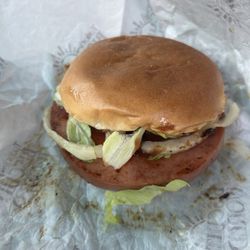 Tudor's Biscuit World - Bologna sandwich to go...tasty