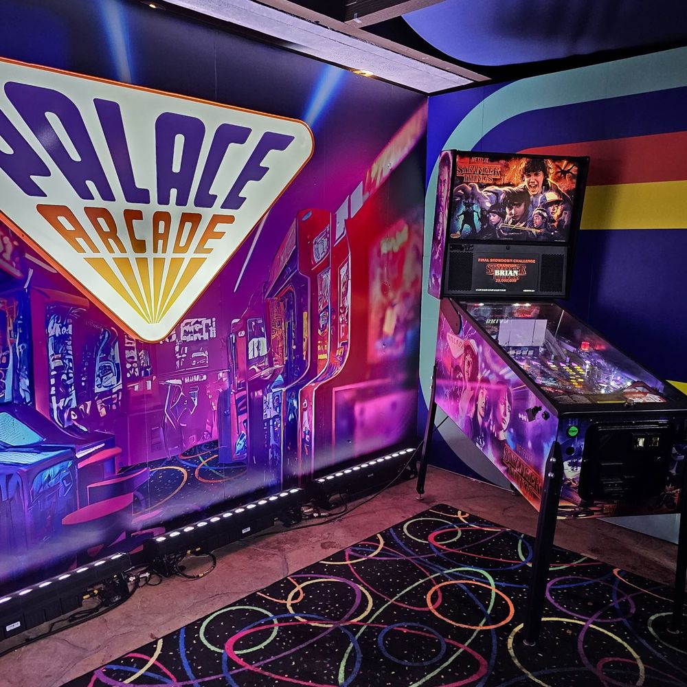 Stellar Bar - Stranger Things Pinball Machine - Cocktail Bars Near Me - North Hollywood, California