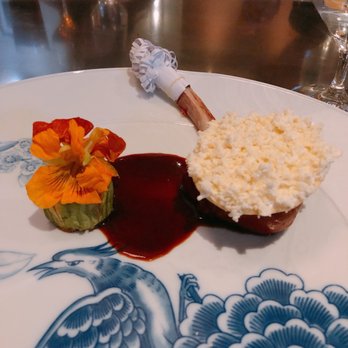 Alinea - Lamb and sausage - New American Near Me - Chicago, Illinois Alinea - Lamb and sausage - New American Near Me - Chicago, Illinois