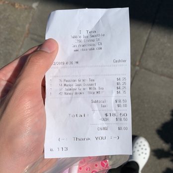 i-Tea - The $15 minimum for card was a little extreme - Tea Rooms Near Me - San Francisco, California i-Tea - The $15 minimum for card was a little extreme - Tea Rooms Near Me - San Francisco, California