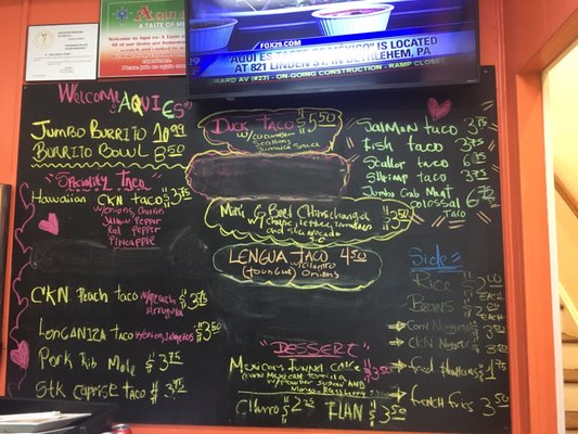 Menu photo 4 Aqui Es Bethlehem, PA