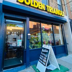 Golden Triangle - Entrance to the restaurant on S 5th Street (close on Sunday until further notice).