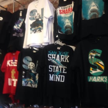 San Jose Blue Jeans - Their selection of sharks gear - Men's Clothing Near Me - San Jose, California San Jose Blue Jeans - Their selection of sharks gear - Men's Clothing Near Me - San Jose, California