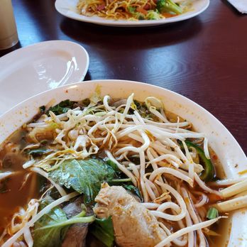 Pho 99 Authentic Vietnamese - Bun bo hue and stir fried chasiu pork egg noodles - Vietnamese Near Me - Shoreline, Washington Pho 99 Authentic Vietnamese - Bun bo hue and stir fried chasiu pork egg noodles - Vietnamese Near Me - Shoreline, Washington