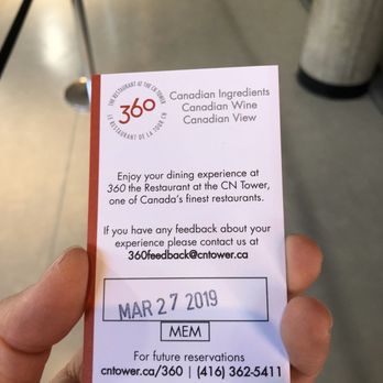 360 Restaurant - Canadian (New) Near Me - Toronto, Ontario