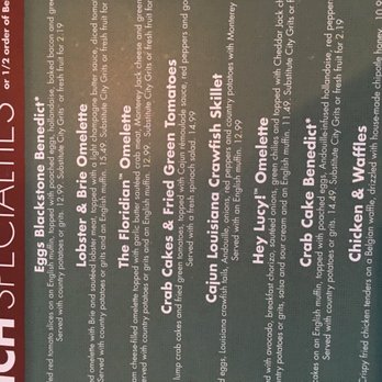 Another Broken Egg Cafe - Menu sectios - Cafes Near Me - Memphis, Tennessee