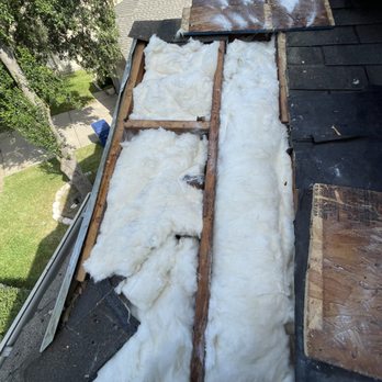 Raul The Bees Guy - After beehive removal the affected area is filled with insulation - Pest Control Near Me Raul The Bees Guy - After beehive removal the affected area is filled with insulation - Pest Control Near Me