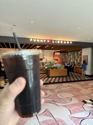 Funny Library Coffee Shop by null