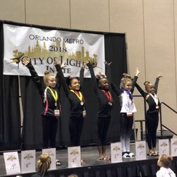 Stars & Stripes Gymnastics - My daughter placed 4th on beam in her first meet with Stars & Stripes!