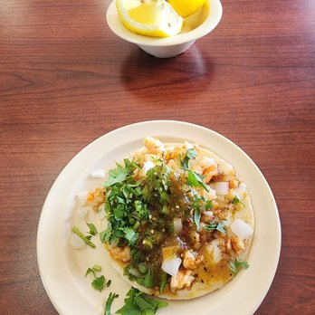 Marisco's Miramar - a plate of food on a table - Mexican Near Me - Bellflower, California