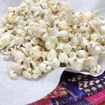 Lete's Injera and Cafe - End of the meal popcorn - Eritrean Near Me - Indianapolis, Indiana