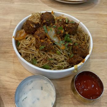Bharat Bhavan - Veg Manchurian Noodles - Indian Near Me - Frisco, Texas