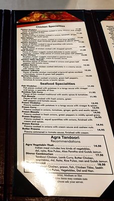 Menu photo 4 Agra Tandoori Restaurant Burnaby, BC Menu photo 4 Agra Tandoori Restaurant Burnaby, BC