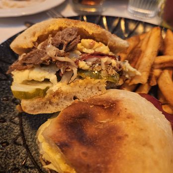 Humble Bistro - Gilbert - Brunch cubano. SO good! Would not have the fries again-- they tasted like there was sugar on them! - Pizza Near Me - Gilbert, Arizona