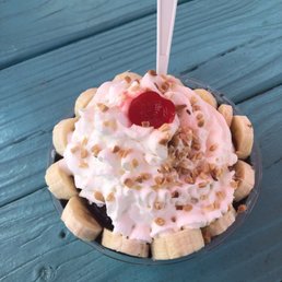 Banana split signature sundae