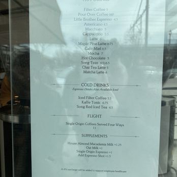 Saint Frank Coffee - Menu January 2025 - Coffee & Tea Near Me - Menlo Park, California Saint Frank Coffee - Menu January 2025 - Coffee & Tea Near Me - Menlo Park, California