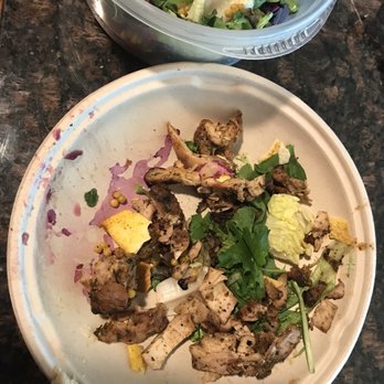 Roti - Where is the rice? And thats all the chicken in the bowl? - Mediterranean Near Me - Chicago, Illinois Roti - Where is the rice? And thats all the chicken in the bowl? - Mediterranean Near Me - Chicago, Illinois