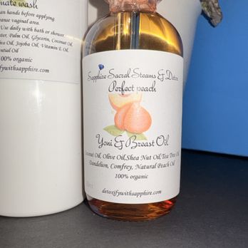 Sapphire Sacral Steams & Detox - Yoni & Breast massage oil - Reiki Near Me Sapphire Sacral Steams & Detox - Yoni & Breast massage oil - Reiki Near Me