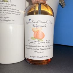 Sapphire Sacral Steams & Detox - Yoni & Breast massage oil